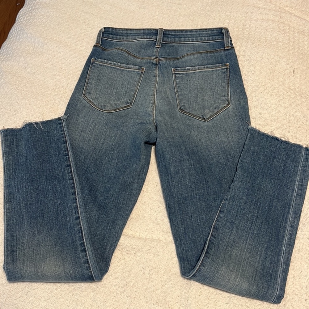 L’AGENCE Luna high rise straight droit jeans size 24 - Picture 4 of 5